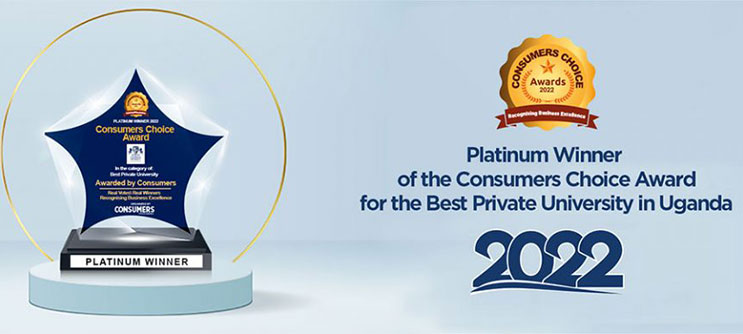 Cavendish University Uganda wins 2022 Platinum Consumers Choice Award For Best Private University In Uganda