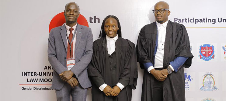 Cavendish University Uganda Emerges 1st Runners Up in the 9th Annual National Inter-University Constitutional Law Moot Court Competition
