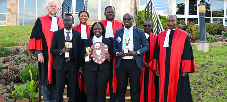 CUU Wins Henry Dunant Award in the 21st ICRC All Africa International Humanitarian Law Moot Court Competition